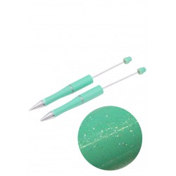 stylo vert menthe à décorer pour perles