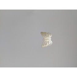Marque-page papillon en acier inoxydable 44x34mm